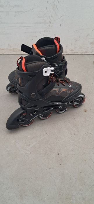 Role copii reglabile Oxelo Fit 3 – Mărimea 32-35 – Stare foarte bună