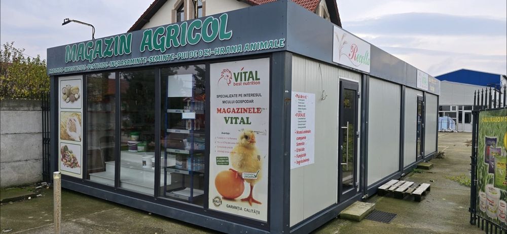 Container modular magazin