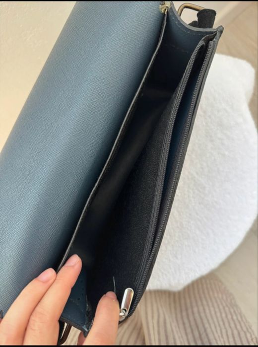 Geanta piele intoarsa superba