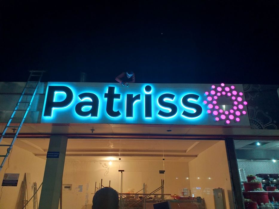 Reklama xizmati bukva baner Реклама буква банер