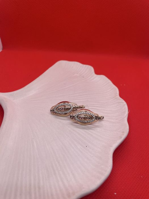 Золотые серьги/BariBarShop/Рассрочка