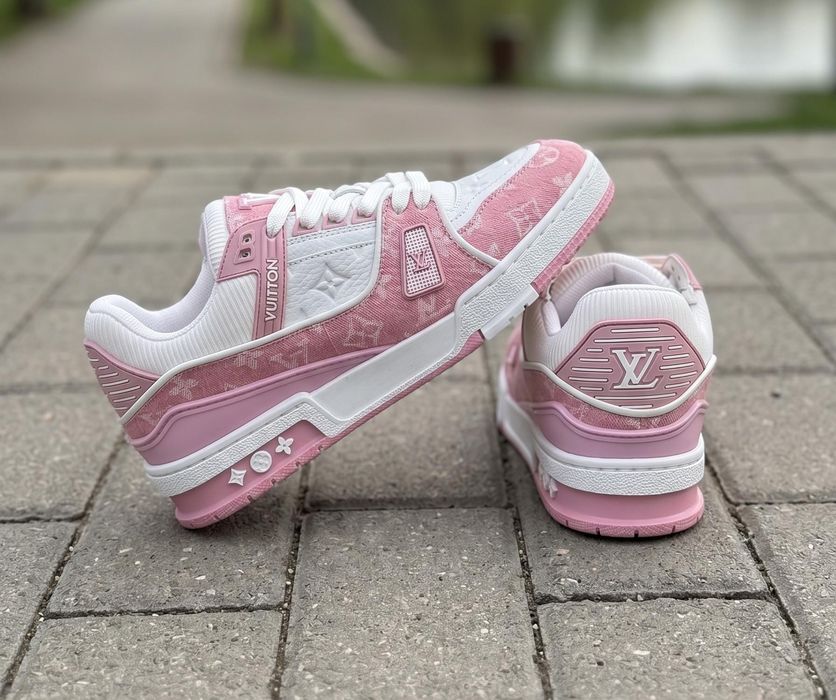 Adidasi LV Trainer Roz - Full Box