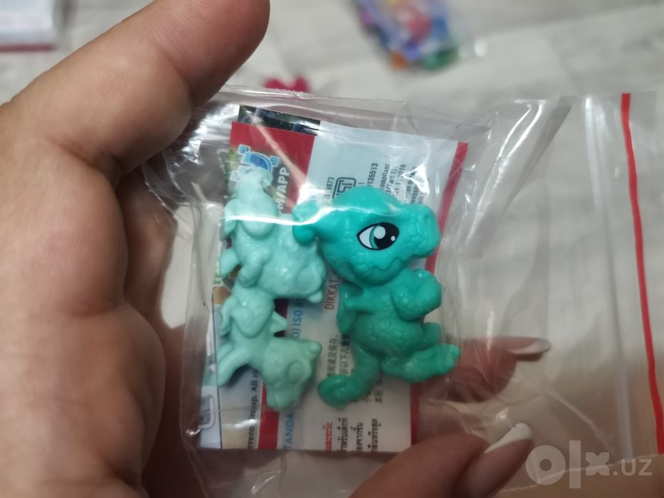 Киндер игрушки натунс дино и единороги