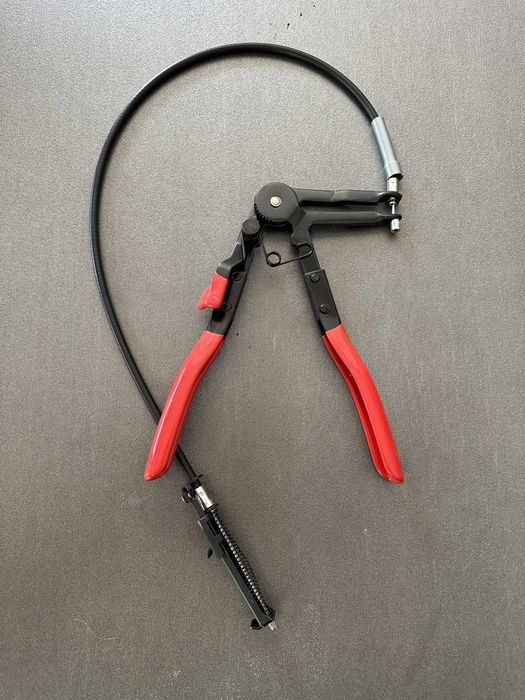 Клещи за скоби за водни съединения с жило