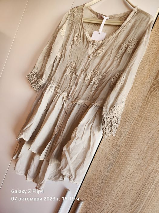 Елегантни и Официални Блузи с Къс Ръкав / Made in Italy