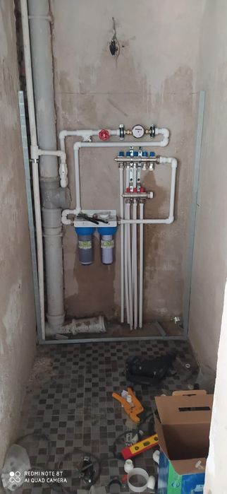 Услуга сантехника Бухара ,Каган