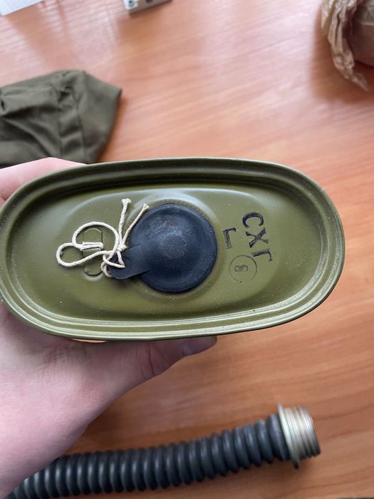 Пълен комплект противогаз ГП-5 (черен или бял)