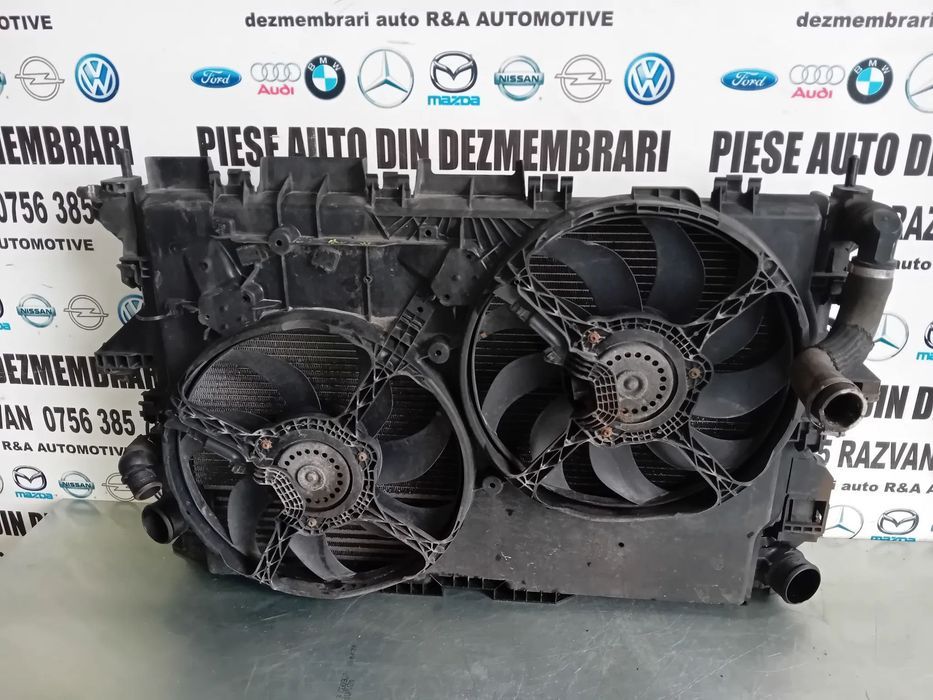 Trager Calandru Fata Complet Radiator Apa Clima Intercooler Fiat Ducato Peugeot Boxer 2014-2021 2.3