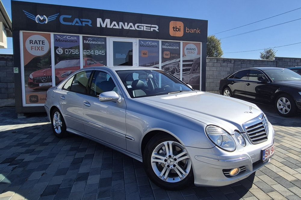 Mercedes E class Avantgarde Facelift cutie automata clima piele Navigație clima