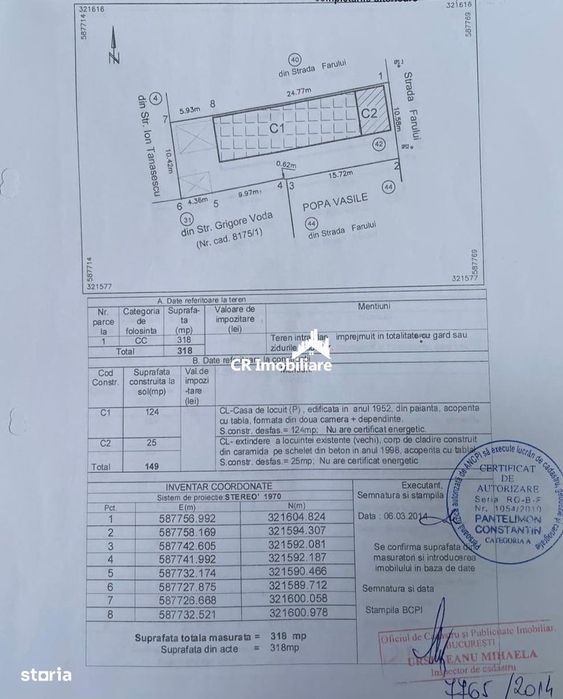 Teren + Casa Brancoveanu comision 0%