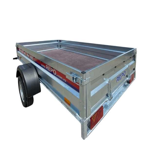 Remorca REPO RDS 2600 x 1350 x 390 mm basculabilă monoax 750 kg