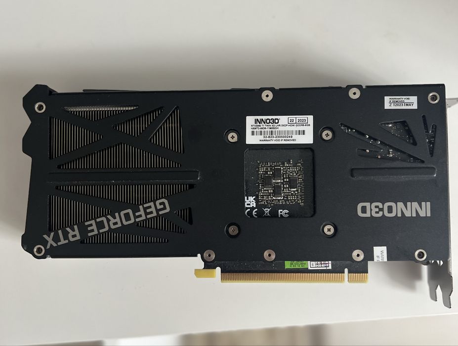 Видеокарта RTX 3060 Ti 8gb