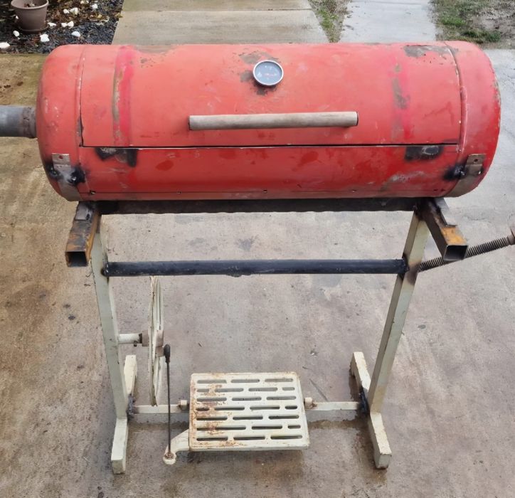 Butelie Dubla rusească de gaz GPL sau reinterpretare grill barbeque