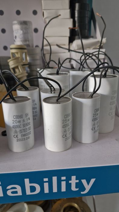 220 В насослар учун конденсатор 20/25 мф оригинал сифатли