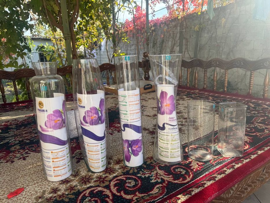 Ваза для цветов и бамбука