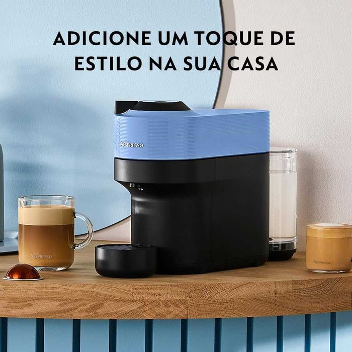 Кафемашина Nespresso Vertuo Pop Pacific Blue 220V