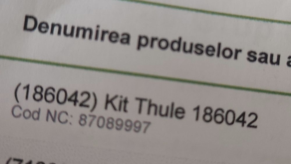 Kit Thule 186042