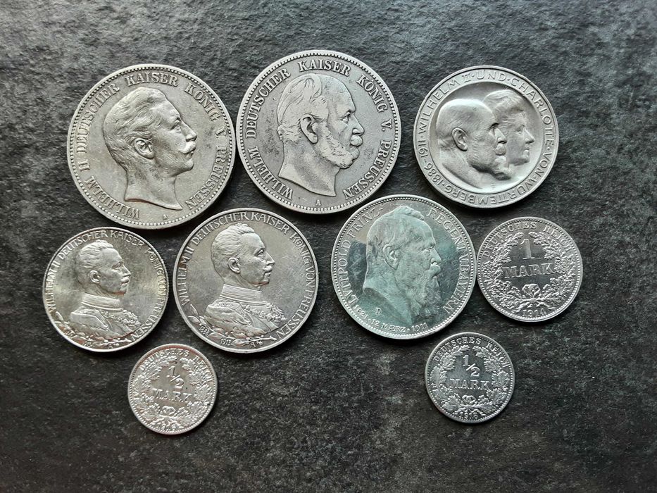 Monede argint Germania Kaiserista