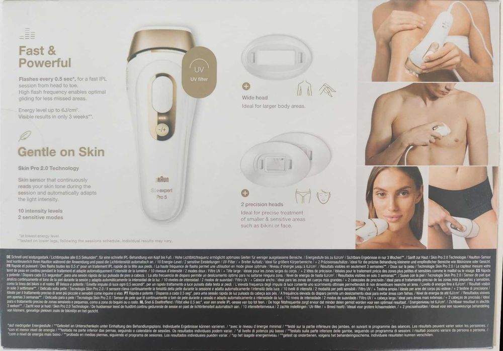 Продавам Фотоепилатор IPL Braun Silk-expert PRO 5 PL5387