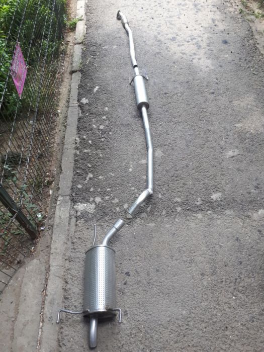 Toba esapament finala intermediara saxofon Opel Corsa C 1.0 1.2 1.4