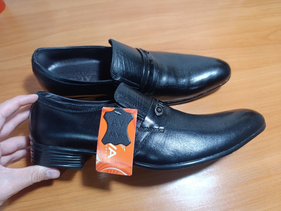 Кожанные туфли alva