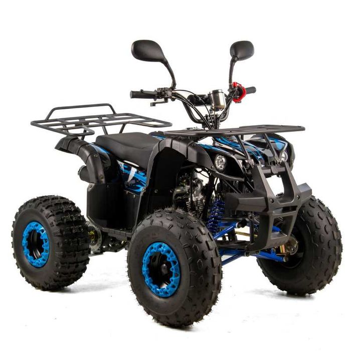 Atv copii XTR 006 Phyton, roti 8 inch, 125cc, 4t ,1+1, negru/albastru
