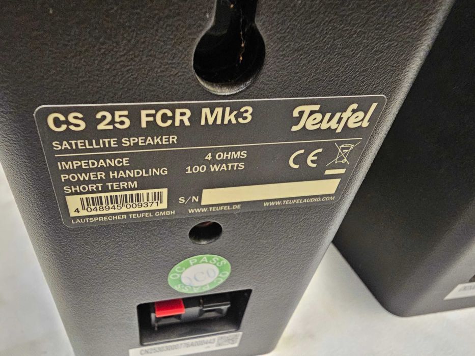 Boxe Sateliți Teufel CS 25 FCR Mk3 - Pereche Boxe Audio 100W