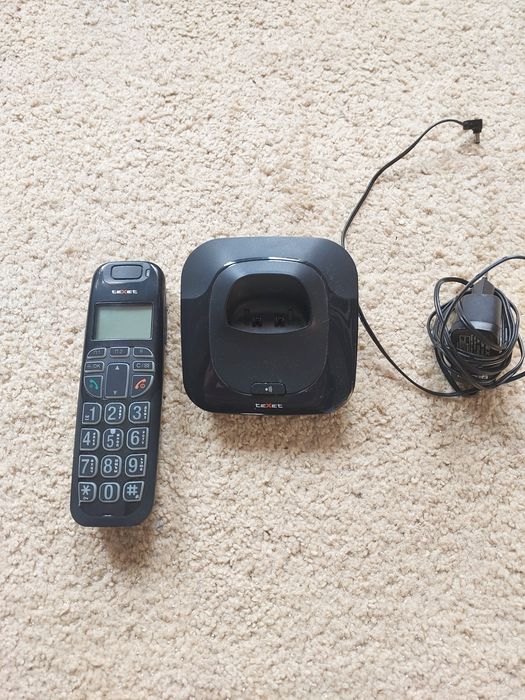 Телефонный аппарат "texet" и "Panasonik"