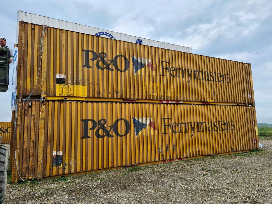 Container maritim 45' HC 13.7m cu podea de  tego