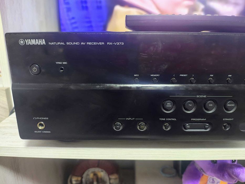 5.1 AV Ресивър Yamaha RX-V373 – 4K Pass-through, HDMI, USB, Dolby HD