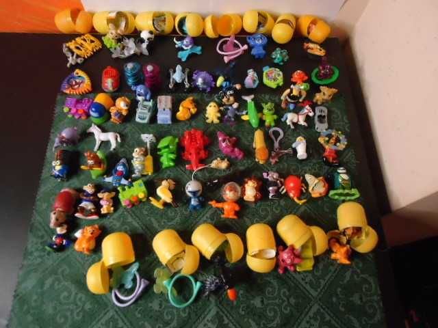 Киндер/Kinder,торбички за яйца ,касички,170 фигурки от шоколадови яйца