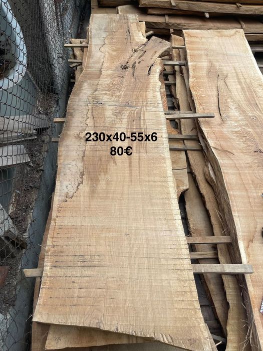 Янове от сух дъб за маси/плотове