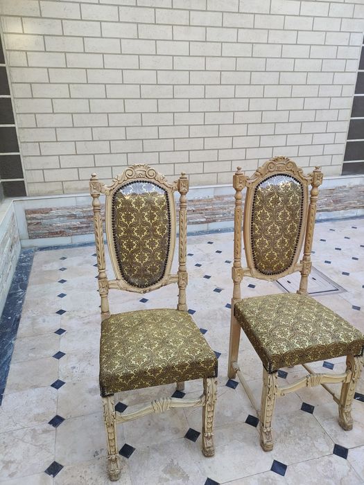 Stullar qo'lda ishlov berilgan (ручная работа)