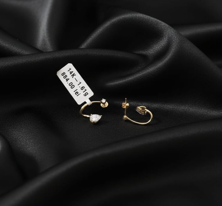 Cercei aur 14k 1.61gr