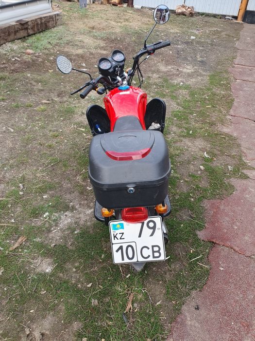 Мотоцикл ALPHA Racer RC-50 красный