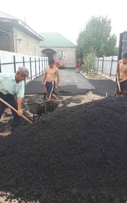 Укладка асфальта