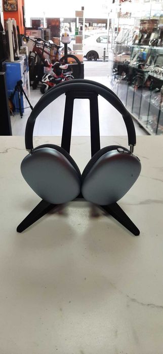 Used Products Dorobanti/Casti audio Wireless Apple AirPods Max, Bluetooth, Noise cancelling, Microfon USB-C A3184, Albastru/Garantie 12 LUNI