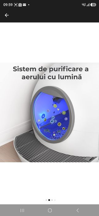 Litiera automata smart Fish & Paws