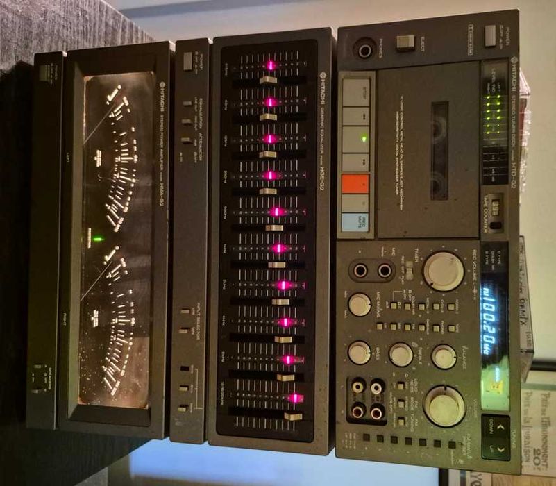 Linie Combina audio HITACHI G2 = HMA-G2, HTD-G2, HGE-G2... Japoneza.