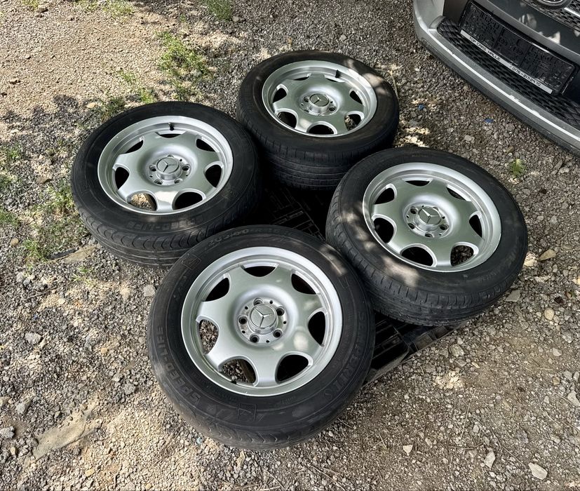 4бр.Алуминиеви джанти 16цола 5x112 за Mercedes E-Class,C-Class,Vaneo