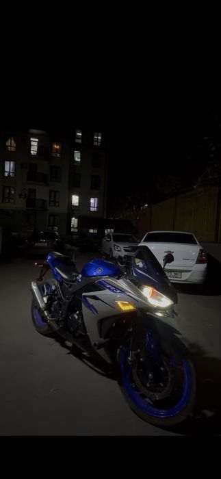 Yamaha r3 спорт байк