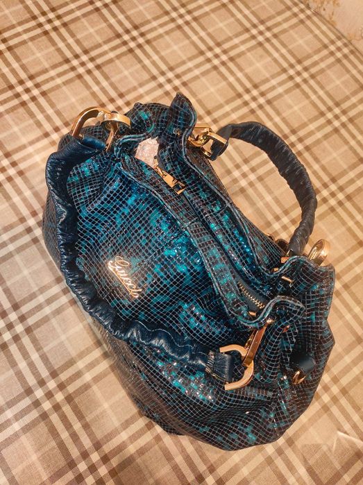 Сумка  кожаная GUCCI LA Storia