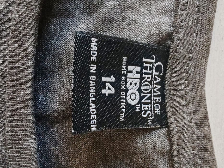 Tricou Game of Thrones HBO Original – Gri Antracit