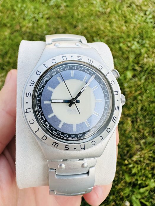 Vintage Swatch Irony ZEBAH YGS9000 - Swiss made Big Loomi watch