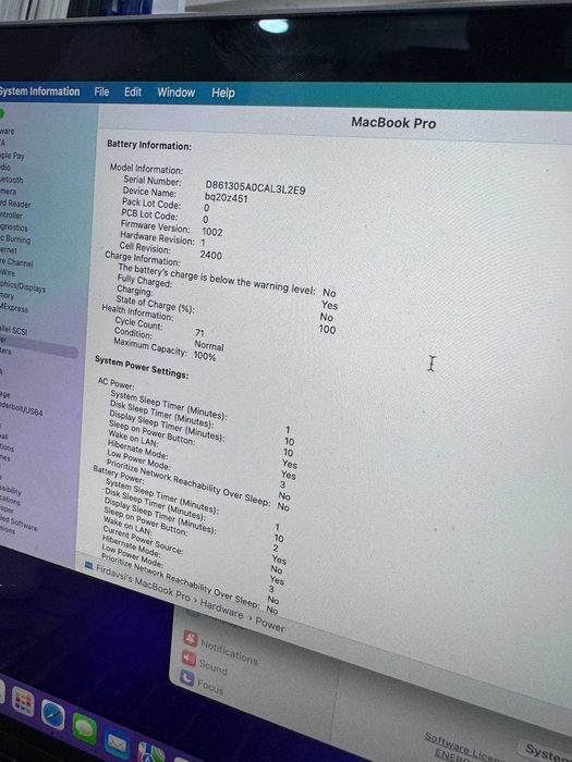 MacBook Pro M1 13