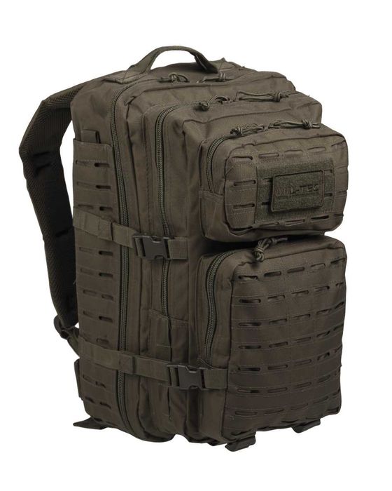 RUCSAC MILTEC Militar Ghiozdan Armata Foto Barbat Culoare Negru / Oliv