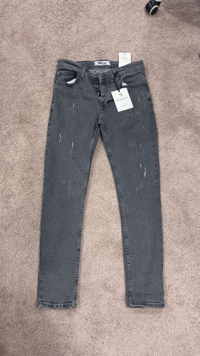 Джинсы унисекс для