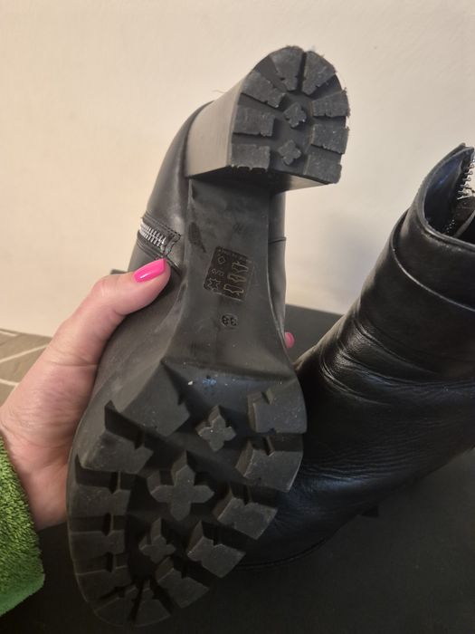 Кожени боти Karl Lagerfeld