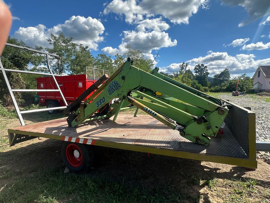 Remorca/Platforma 16 baloti