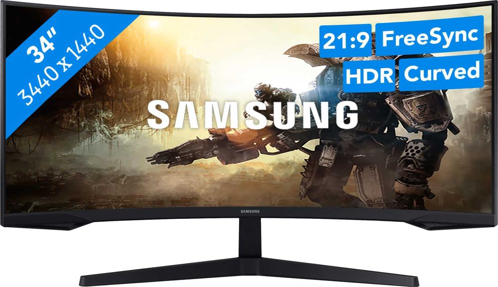 Monitor Gaming Samsung Odyssey G5 34"UWQHD 165hz - garantie